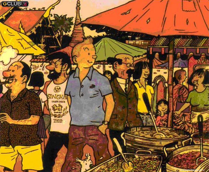 Tintin and Alph-Art 