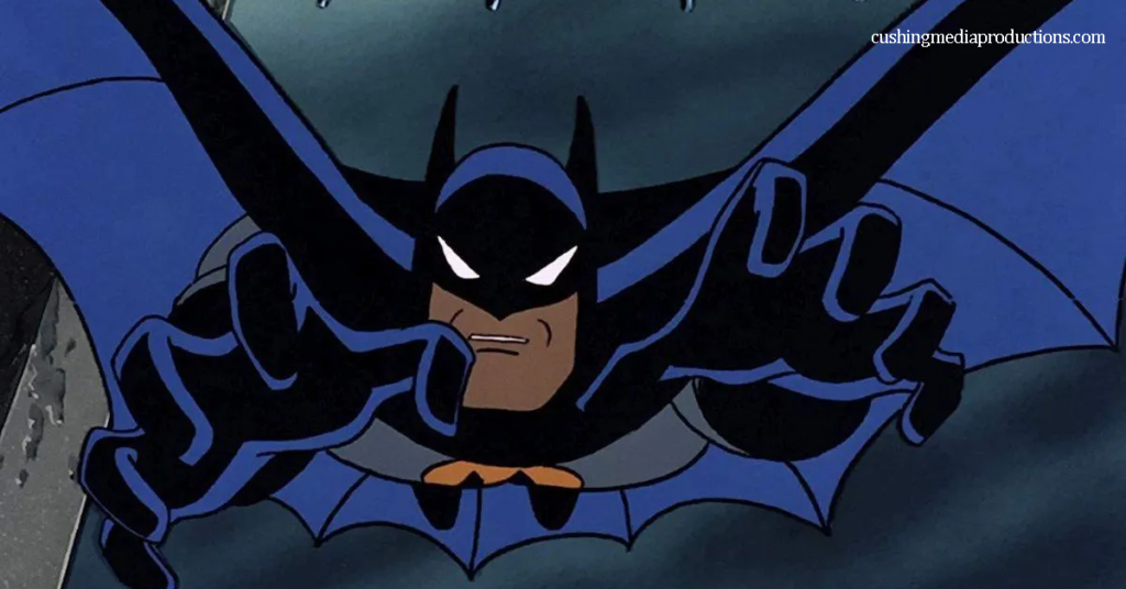 Batman The Animated Series การ์ตูนซูเปอร์ฮีโร่สำหรับเด็ก เปิดตัวในปี 1992 โดยมีพื้นหลังอย่างหรูหราและการ์ดไตเติ้ลที่ทำให้การแสดงอยู่