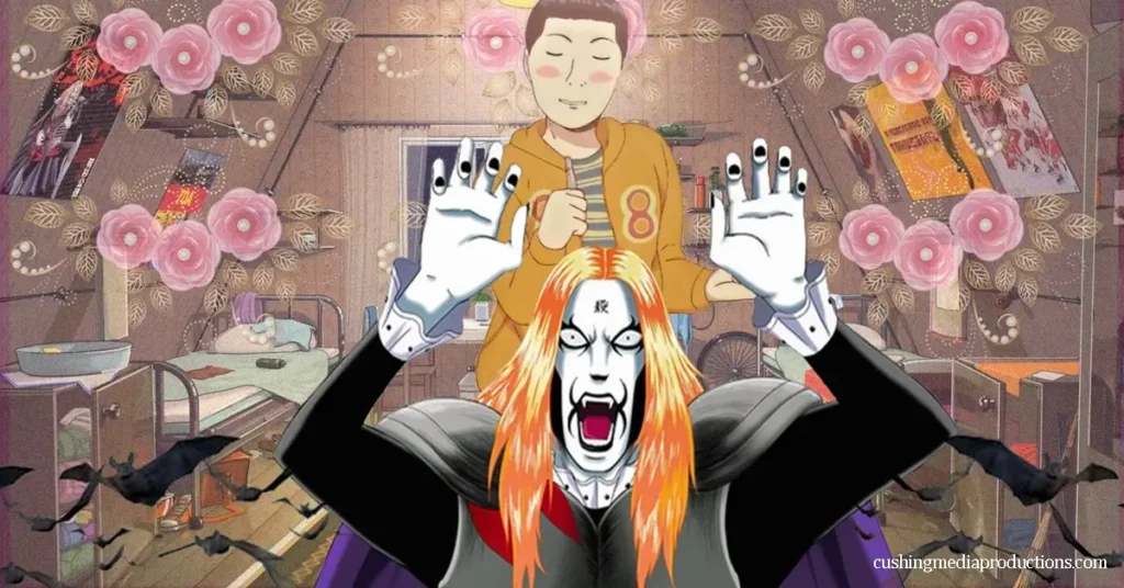 Detroit Metal City เป็นอนิเมะที่ดัดแปลงมาจากมังงะชื่อเดียวกันของ Kiminori Wakasugi ซึ่งตีพิมพ์ในนิตยสาร Young Animal ตั้งแต่ปี 2005