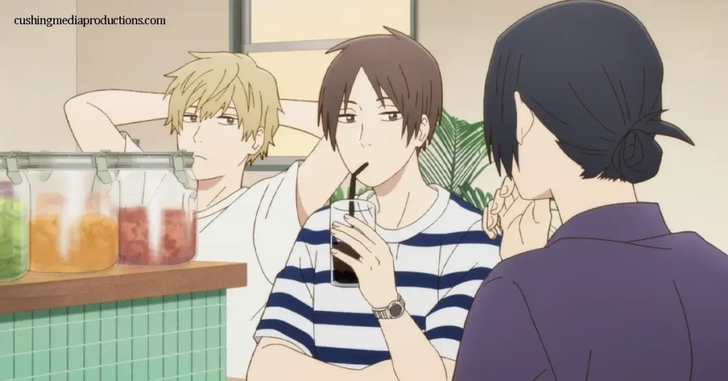 Play It Cool Guys เป็นอนิเมะที่ดัดแปลงมาจากมังงะชื่อเดียวกันของ Kokone Nata เรื่องราวเกี่ยวกับกลุ่มชายหนุ่มสี่คนที่มีบุคลิกแตกต่างกันแต่